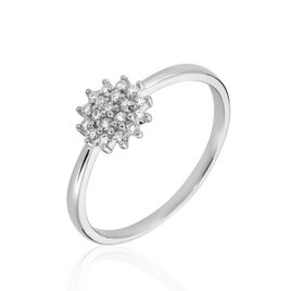 Bague Platine Alden Diamants - Bagues avec pierre Femme | Histoire d’Or