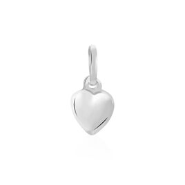 Pendentif Eudocie Coeur Lisse Or Blanc - Pendentifs Coeur Femme | Histoire d’Or