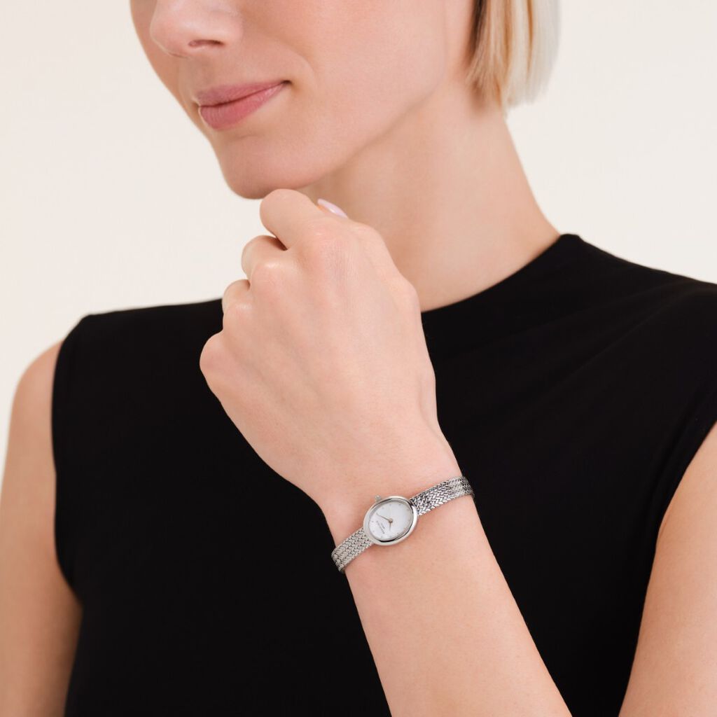 Montre Rosefield Minis Nacre Blanche - Nouveautés Femme | Histoire d’Or