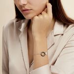 Bracelet Issara Argent Blanc C&eacute;ramique Et Oxyde De Zirconium - Bracelets Femme | Histoire d&rsquo;Or