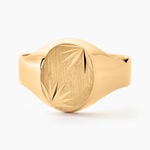 Chevali&egrave;re Gerrard Ovale Diamantee Soleil Or Jaune - Chevali&egrave;res Femme | Histoire d&rsquo;Or