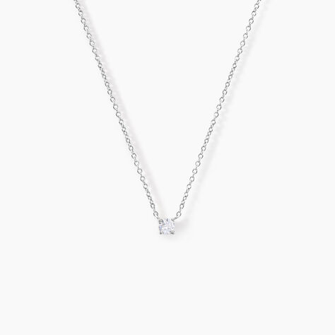 Collier Argent Lylwenn Oxydes De Zirconium - Colliers fantaisie Femme | Histoire d’Or