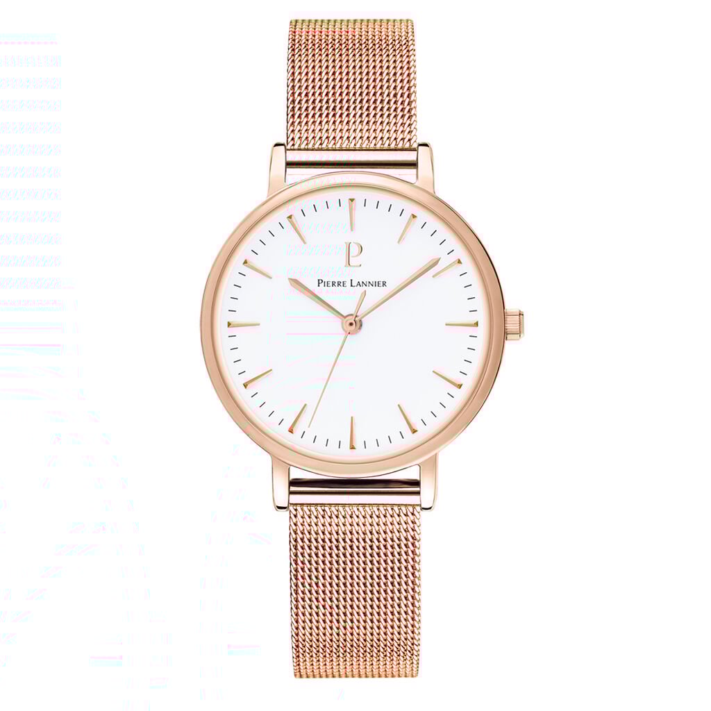 Montre Pierre Lannier Week End Basic Blanc - Montres Femme | Histoire d’Or