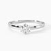Bague Solitaire Natalia Pl Platine Blanc Diamant - Bagues solitaires Femme | Histoire d’Or