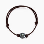 Bracelet Reba Perle De Culture De Tahiti - Bracelets cordon Femme | Histoire d&rsquo;Or