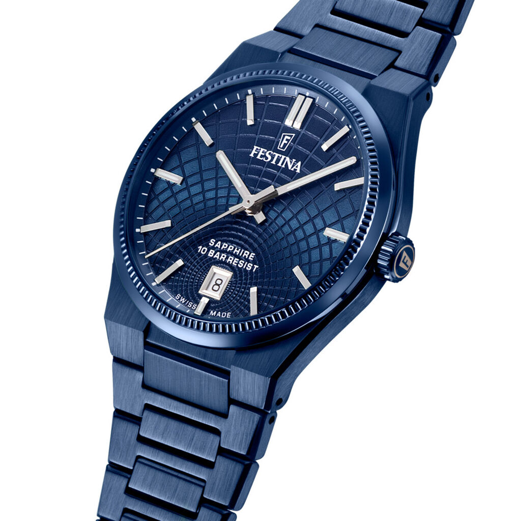 Montre Festina Swiss Made Rive  - Montres suisses Homme | Histoire d&rsquo;Or