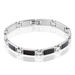 Bracelet Achille Acier Blanc - Bracelets fantaisie Homme | Histoire d’Or
