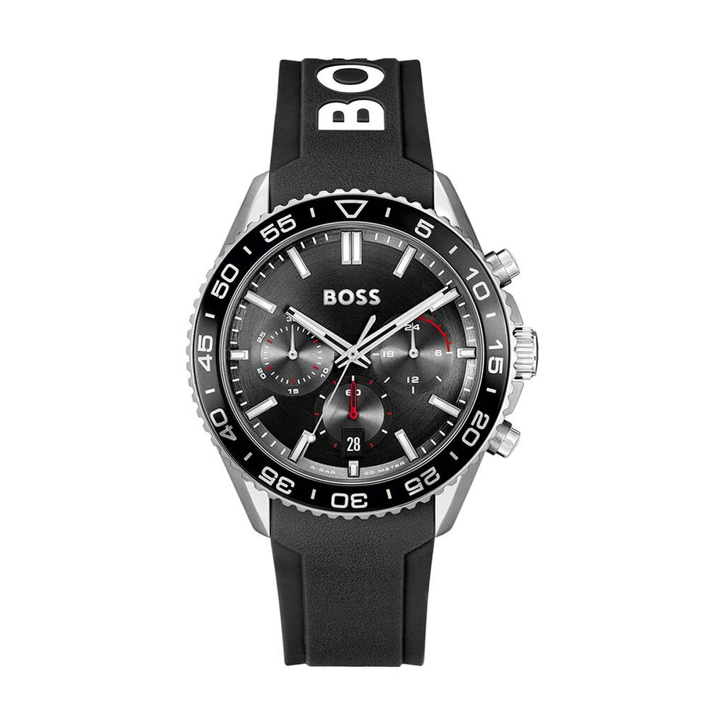 Montre Boss Runner Noir - Montres Homme | Histoire d’Or