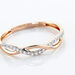 Bague Alizee Or Rose Diamant - Bagues avec pierre Femme | Histoire d’Or