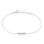 Bracelet Soukamba Argent Blanc - Bracelets Femme | Histoire d&rsquo;Or