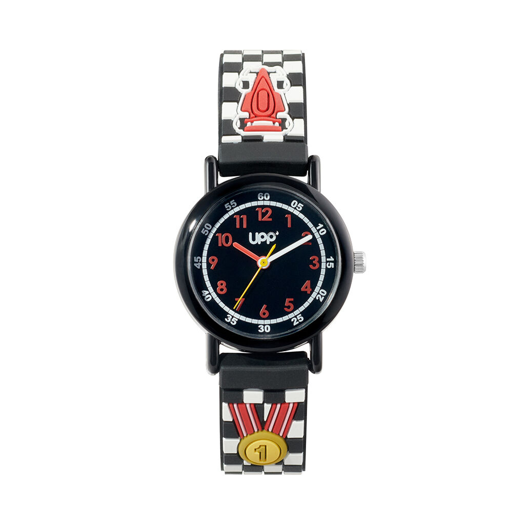Montre Upp Tikky Turbo Noir - Montres Enfant | Histoire d&rsquo;Or