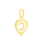 Pendentif Eudocie Coeur Lettre Or Jaune - Pendentifs Femme | Histoire d&rsquo;Or