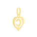 Pendentif Eudocie Coeur Lettre Or Jaune - Pendentifs Femme | Histoire d’Or