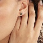 Boucles D'oreilles Puces Eryne Or Jaune - Clous d'oreilles Femme | Histoire d&rsquo;Or