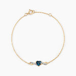 Bracelet Clothilde Or Jaune Topaze Oxyde De Zirconium - F&ecirc;te des m&egrave;res Femme | Histoire d&rsquo;Or