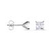 Boucles D'oreilles Puces Alys Argent Blanc Oxyde De Zirconium - Boucles d'oreilles fantaisie Femme | Histoire d’Or