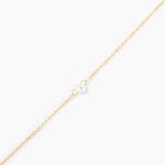 Bracelet Or Jaune Emilee Oxyde De Zirconium - Bracelets Enfant | Histoire d&rsquo;Or