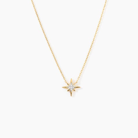 Collier Aveline Or Jaune Diamant - Colliers Femme | Histoire d&rsquo;Or