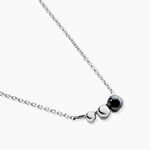 Collier Cleya Argent Blanc C&eacute;ramique - Colliers fantaisie Femme | Histoire d&rsquo;Or
