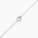 Bracelet Fant Argent Blanc Oxyde De Zirconium - Bracelets Femme | Histoire d&rsquo;Or