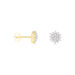 Boucles D'oreilles Puces Caliopee Or Jaune Diamant - Clous d'oreilles Femme | Histoire d’Or