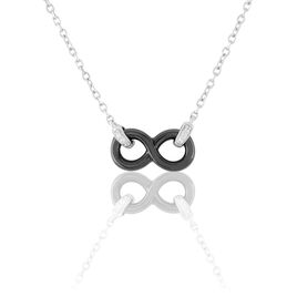 Collier Celinia Argent Blanc Céramique Et Oxyde De Zirconium - Colliers fantaisie Femme | Histoire d’Or