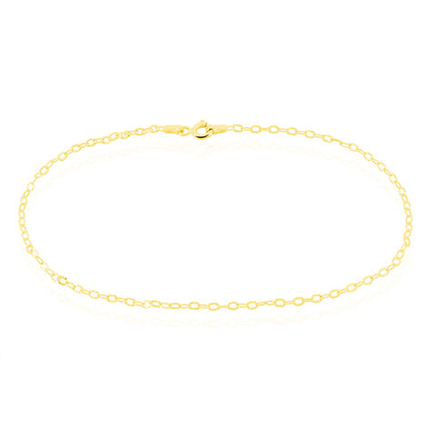 Chaîne De Cheville Maille Soleil Or Jaune - Chaînes de cheville Femme | Histoire d’Or