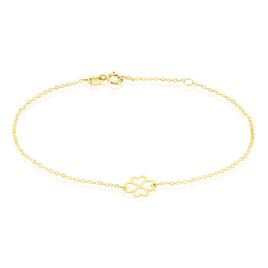 Bracelet Aquilegia Or Jaune - Bracelets Trèfle Femme | Histoire d’Or