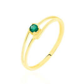 Bague Veroucha Or Jaune Agate - Bagues solitaires Femme | Histoire d’Or