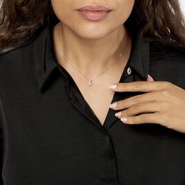 Collier Alicea Or Rose Diamant - Colliers Femme | Histoire d’Or