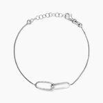 Bracelet Cedrine Argent Blanc - Bracelets Femme | Histoire d&rsquo;Or