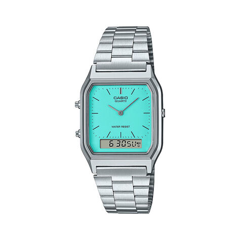 Montre Casio Collection Vintage Turquoise - Montres Homme | Histoire d’Or