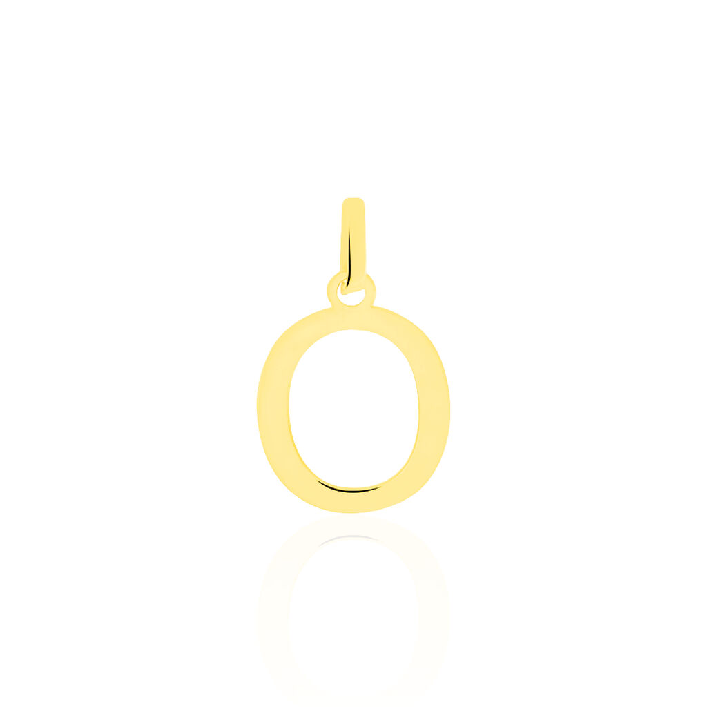 Pendentif Ionia Lettre Or Jaune - Pendentifs Famille | Histoire d’Or