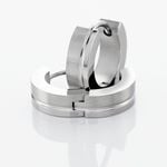 Cr&eacute;oles Casilda Acier Blanc - Boucles d'oreilles cr&eacute;oles Femme | Histoire d&rsquo;Or