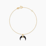 Bracelet Solange Or Jaune Onyx - Bracelets Femme | Histoire d&rsquo;Or