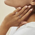 Bague Laureen Argent Blanc Oxyde De Zirconium - Bagues avec pierre Femme | Histoire d&rsquo;Or
