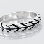 Bague Denys Argent Blanc - Bagues Homme | Histoire d&rsquo;Or