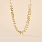 Collier Plaqu&eacute; Or Jaune Jay - Bijoux sans pierre Femme | Histoire d&rsquo;Or