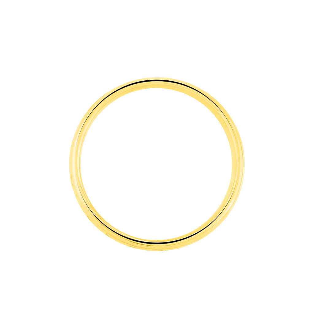Alliance Defne Or Jaune Diamant - Alliances Famille | Histoire d’Or