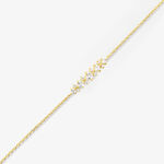 Bracelet Monique Argent Jaune Oxyde De Zirconium - Bracelets Femme | Histoire d&rsquo;Or