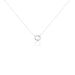 Collier Or Blanc Tresha Diamants - Colliers Femme | Histoire d’Or