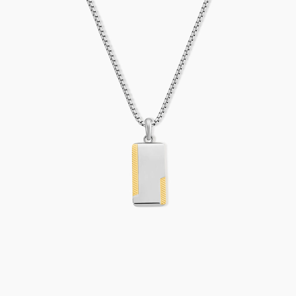Collier Two Toned Acier Bicolore - Sautoirs Femme | Histoire d&rsquo;Or