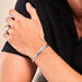 Bracelet Jonc Two Argent Blanc - Bracelets joncs Femme | Histoire d’Or