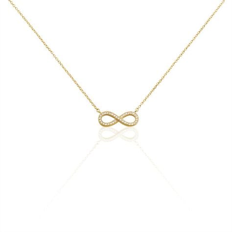 Collier Merane Plaqué Or Jaune Oxyde De Zirconium - Colliers fantaisie Femme | Histoire d’Or