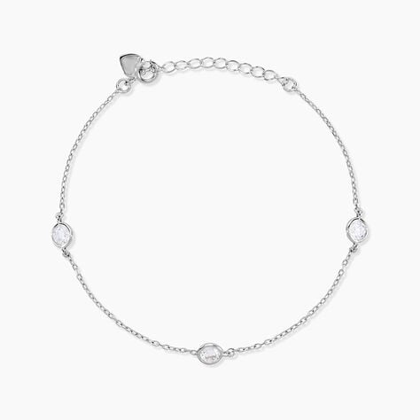 Bracelet Venda Argent Blanc Oxyde De Zirconium - Bracelets Femme | Histoire d&rsquo;Or