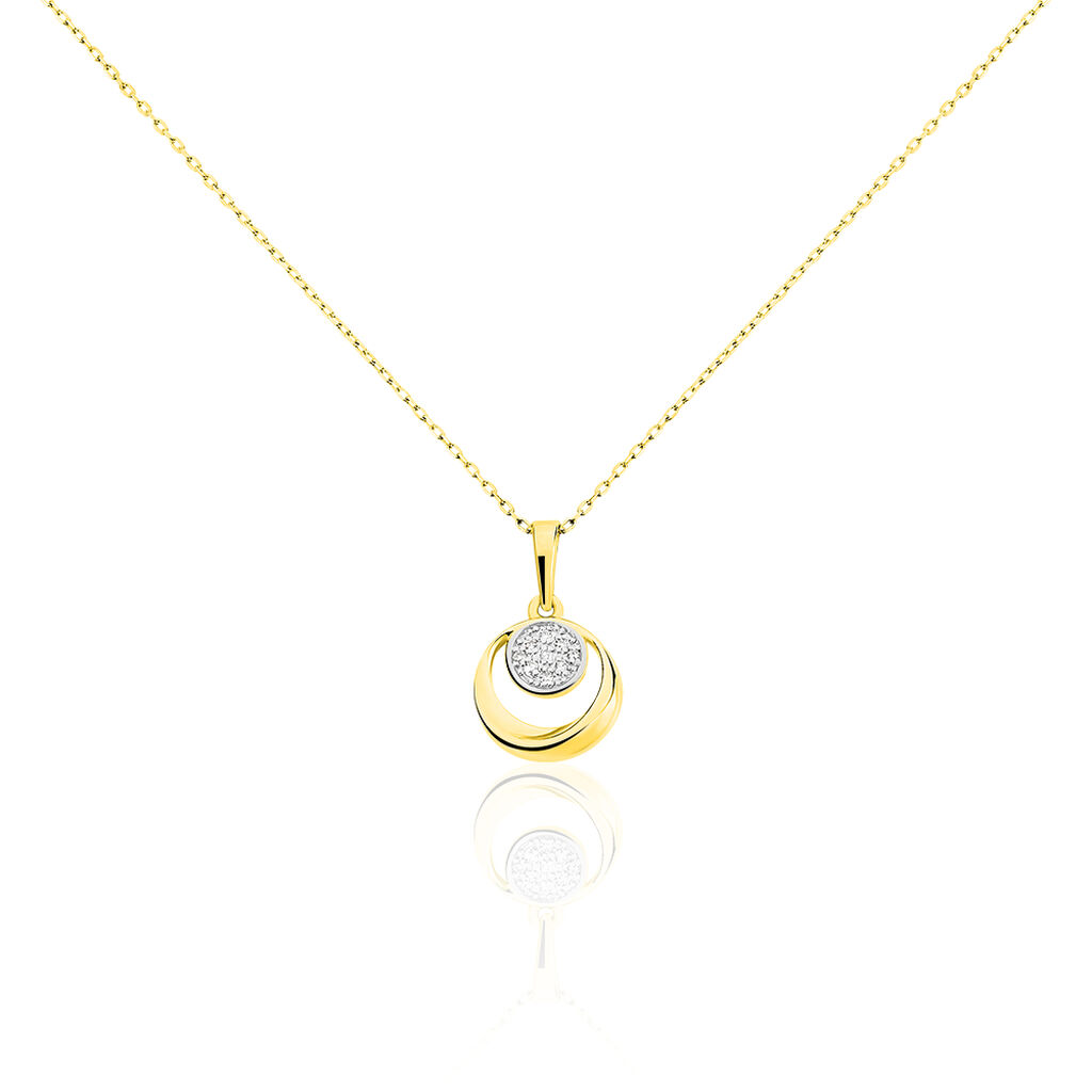 Collier Liana Or Jaune Diamant - Colliers Femme | Histoire d’Or