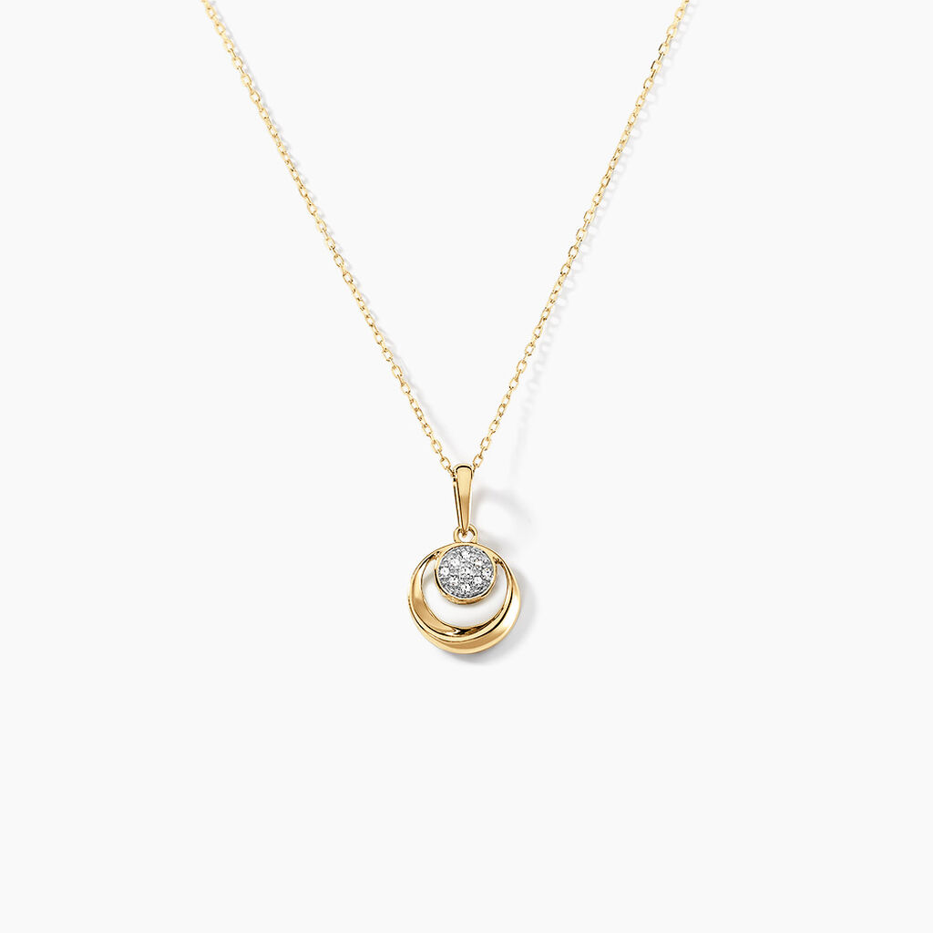 Collier Liana Or Jaune Diamant