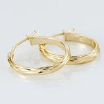 Cr&eacute;oles Ananas Or Jaune - Boucles d'oreilles cr&eacute;oles Femme | Histoire d&rsquo;Or