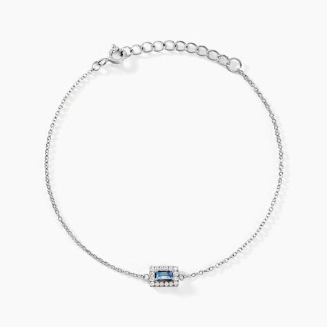 Bracelet Rio Argent Blanc Oxyde De Zirconium - Bracelets Femme | Histoire d&rsquo;Or