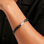 Bracelet Jourdan Donovan Acier Noir - Bracelets Homme | Histoire d&rsquo;Or